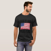 This Is My Pride Flag Usa Patriotic American 4Th O Tシャツ (正面フル)