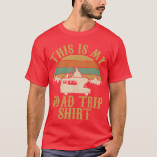 This Is My Roadrip RV Camping Camper gift Tシャツ