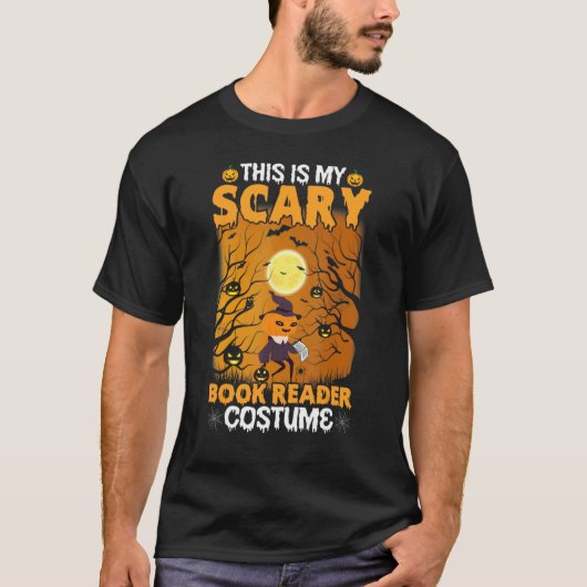 This Is My Scary Book Reader Costume Tシャツ (正面)
