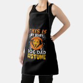 This is My Scary Dog Dad Costume エプロン (インサイチュ)