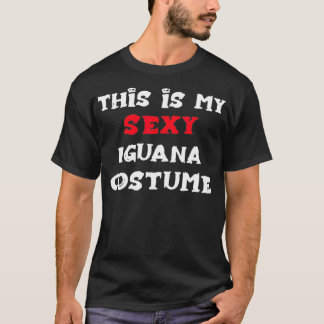 This is my Sey IGUANA Costume Simple Halloween  Tシャツ