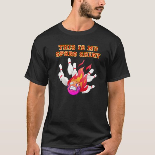 This Is My Spare Bowling  1 Tシャツ (正面)