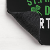 This Is My St. Patricks Day Birthday Shamrock Birt マウスパッド (コーナー)