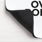 This Is My Stop Minimalist Typographic Mouse Pad マウスパッド (コーナー)