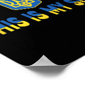 This Is My Suit Support Ukrainian Suit - Stand Wit ポスター (角)