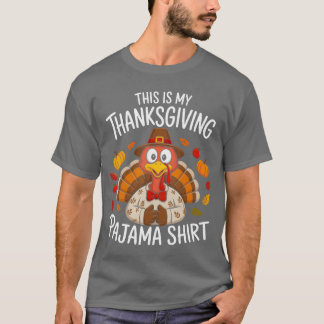 This is My Thanksgiving Pajama Tシャツ