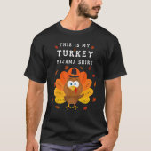 This is My Turkey Pajama Tees  Pajamas Matching Fa Tシャツ (正面)