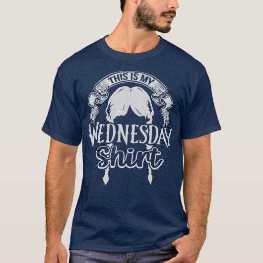 This Is My Wednesday Shirt Funny Family Tシャツ (正面)