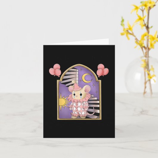 This Is My Work Appropriate Halloween Costumes Boo カード (黄色い花)