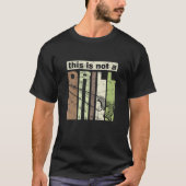 This is Not a Drill Funny Saw Tool Dad Joke Repair Tシャツ (正面)