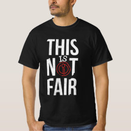 This is not fair-助け合う手: 団結と支援 tシャツ
