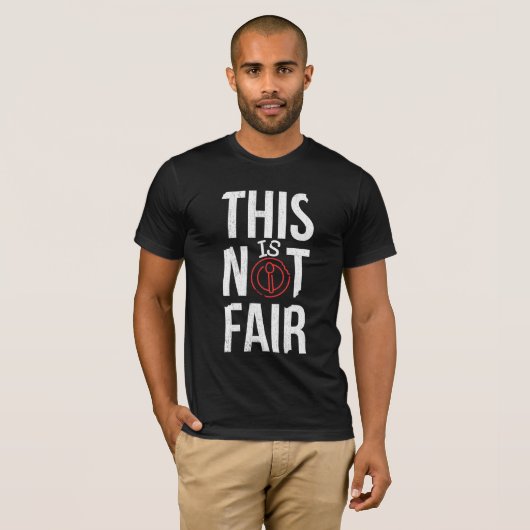 This is not fair-Helping Hands: Unity & Support Tシャツ (正面フル)