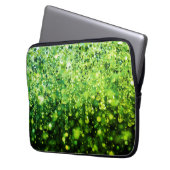 This Is Not Green Rain on a Laptop Electronics Bag ラップトップスリーブ (正面左)