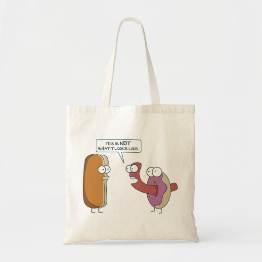 This is not what it looks like トートバッグ (正面)