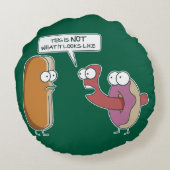 This is not what it looks like ラウンドクッション (裏面)