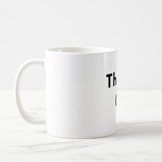 This Is Okay Minimal Text Mug コーヒーマグカップ (左)
