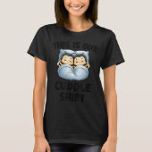 This Is Our Cuddle Shirt Cute Snuggly Bee Couple  Tシャツ (正面)