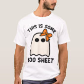 This Is Some Boo Sheet Ghost Halloween Costume Men Tシャツ (正面)