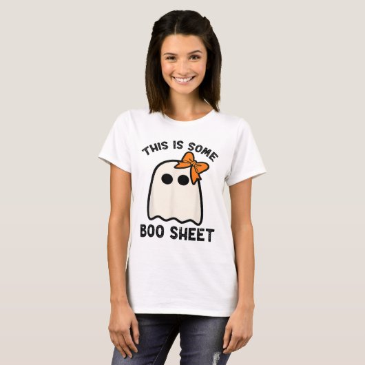This Is Some Boo Sheet Ghost Halloween Costume Men Tシャツ (正面フル)