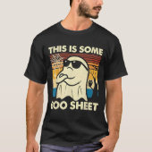 This is Some Boo Sheet Ghost Retro Funny Halloween Tシャツ (正面)