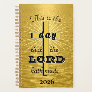 This is the day Gold, 2026 Christian Planner プランナー手帳