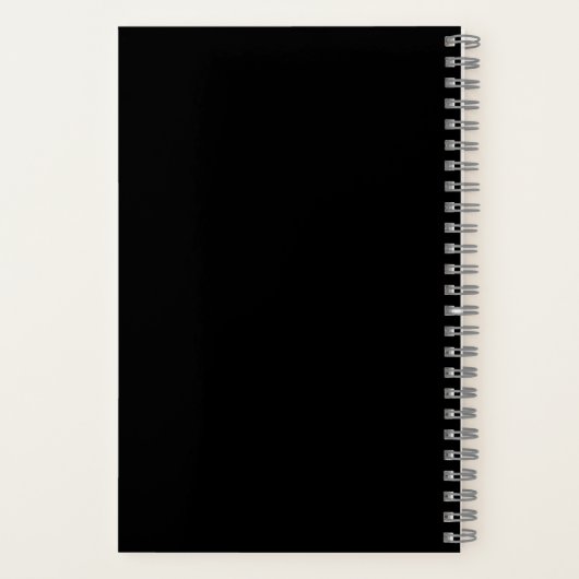This is the Day Golden Spiral Notebook Journal ノートブック (裏面)