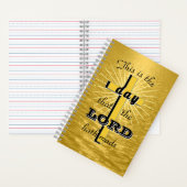 This is the Day Golden Spiral Notebook Journal ノートブック (内側)