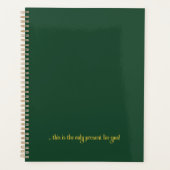 "This is the only present for you" planner プランナー手帳 (正面)