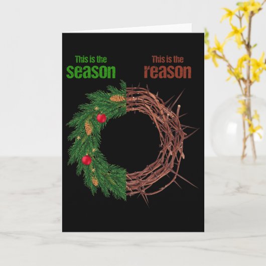 This Is The Season This Is The Reason Christian Ch カード (黄色い花)