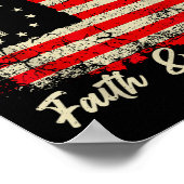 This Is The Turning Int Patriotic Christian Faith  ポスター (角)