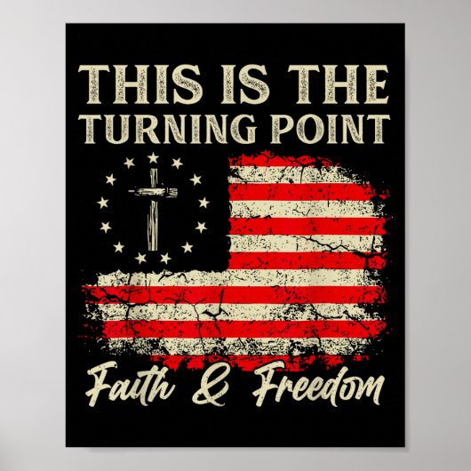 This Is The Turning Int Patriotic Christian Faith  ポスター (正面)