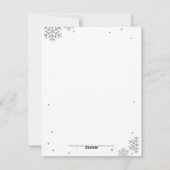 This Is Us ホリデー フォト カード シルバー (裏面)