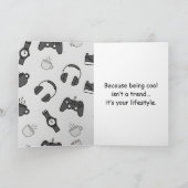 This Is What a Cool Uncle Looks Like カード (内部)