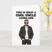 This Is What a Cool Uncle Looks Like カード (黄色い花)