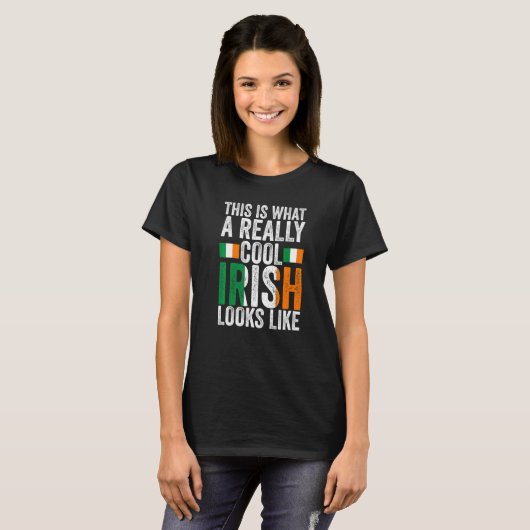 this is what a really cool Irish Irish Ireland Ire Tシャツ (正面フル)