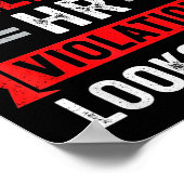 This Is What A Walking Hr Violation Looks Like Pay ポスター (角)