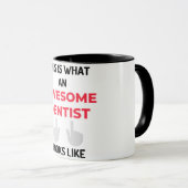 This Is What An Awesome Dentist Looks Like 2 マグカップ (正面右)