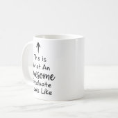 This Is What an Awesome Graduate Looks Like コーヒーマグカップ (正面左)