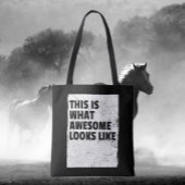 This Is What Awesome Looks Like Tote Bag トートバッグ