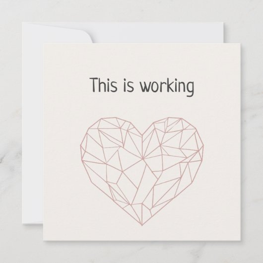 This is working シーズンカード (正面)