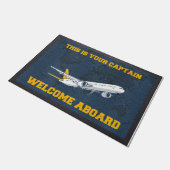 This Is Your Captain Welcome Abroad  ドアマット (アングル)