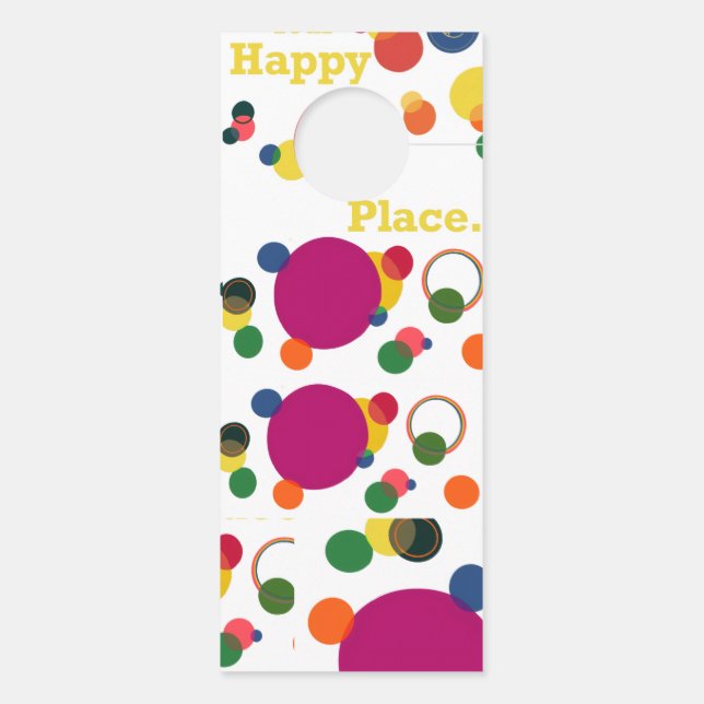 This is Your Happy Place ドアノブサイン (裏面)