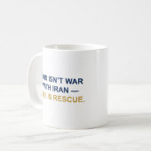 This Isn’t War With Iran Mug コーヒーマグカップ (正面左)