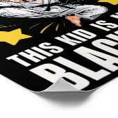 This Kid Is Now A Black Belt Karate Hapkido Award  ポスター (角)