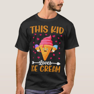 This Kid Loves Ice Cream Tシャツ