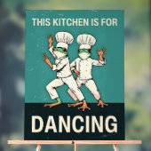 This Kitchen Is For Dancing  アクリルサイン (ニュートラル)