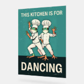 This Kitchen Is For Dancing  アクリルサイン (傾斜)