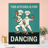 This Kitchen Is For Dancing  アクリルサイン (ウェディング)