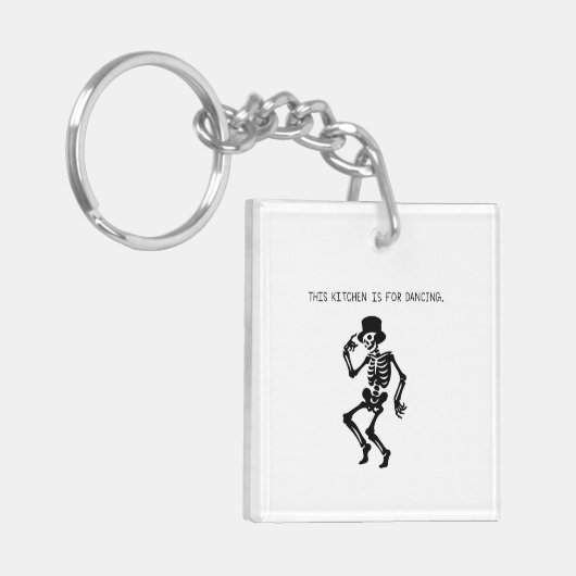 This Kitchen is for Dancing キーホルダー (正面左)