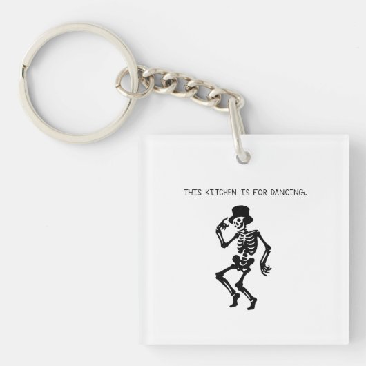 This Kitchen is for Dancing キーホルダー (正面)